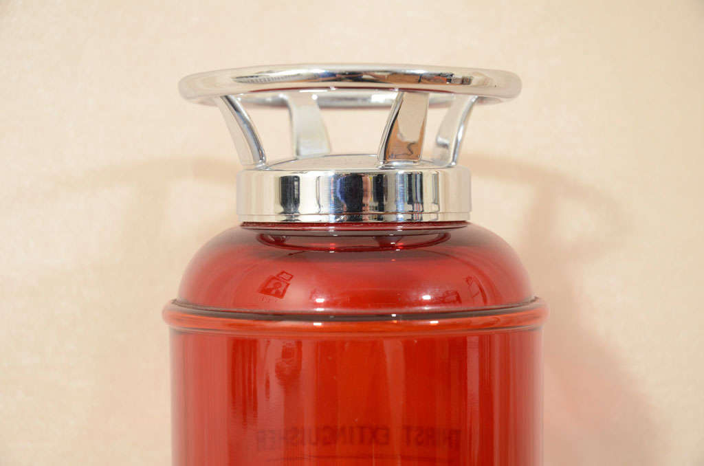 Red Thirst Extinguisher Cocktail Shaker 3