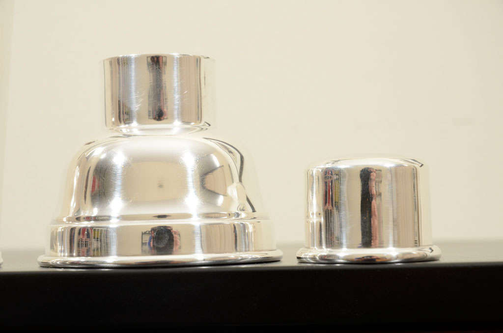 Cartier Sterling Silver Cocktail Shaker In Excellent Condition In New York, NY