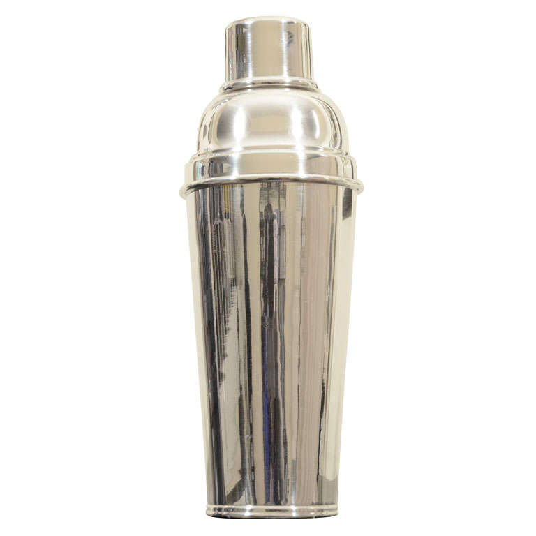 Cartier Sterling Silver Cocktail Shaker