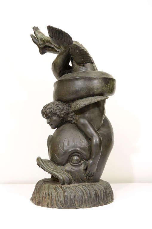 Italian Bronze Fountain