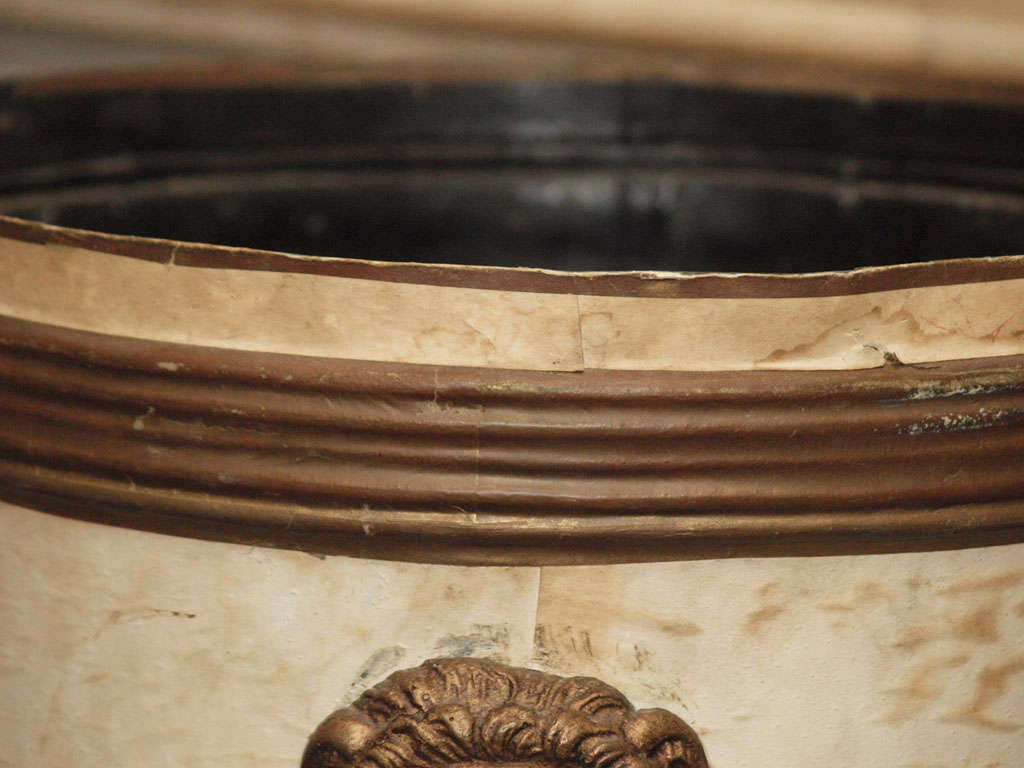 Pair of 19th Century Tole Jardinières In Good Condition In New Orleans, LA