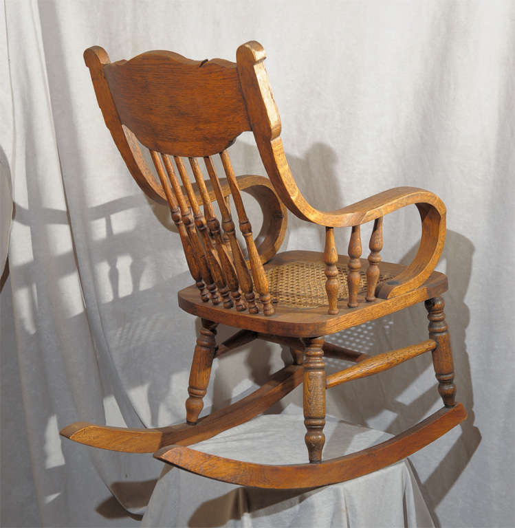 American Child's Rocking Chair in Oak