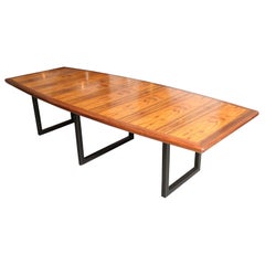 Large Rosewood Table by Pace Collection
