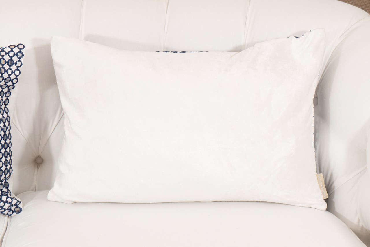 Contemporary Pair of Sparkly Pillows