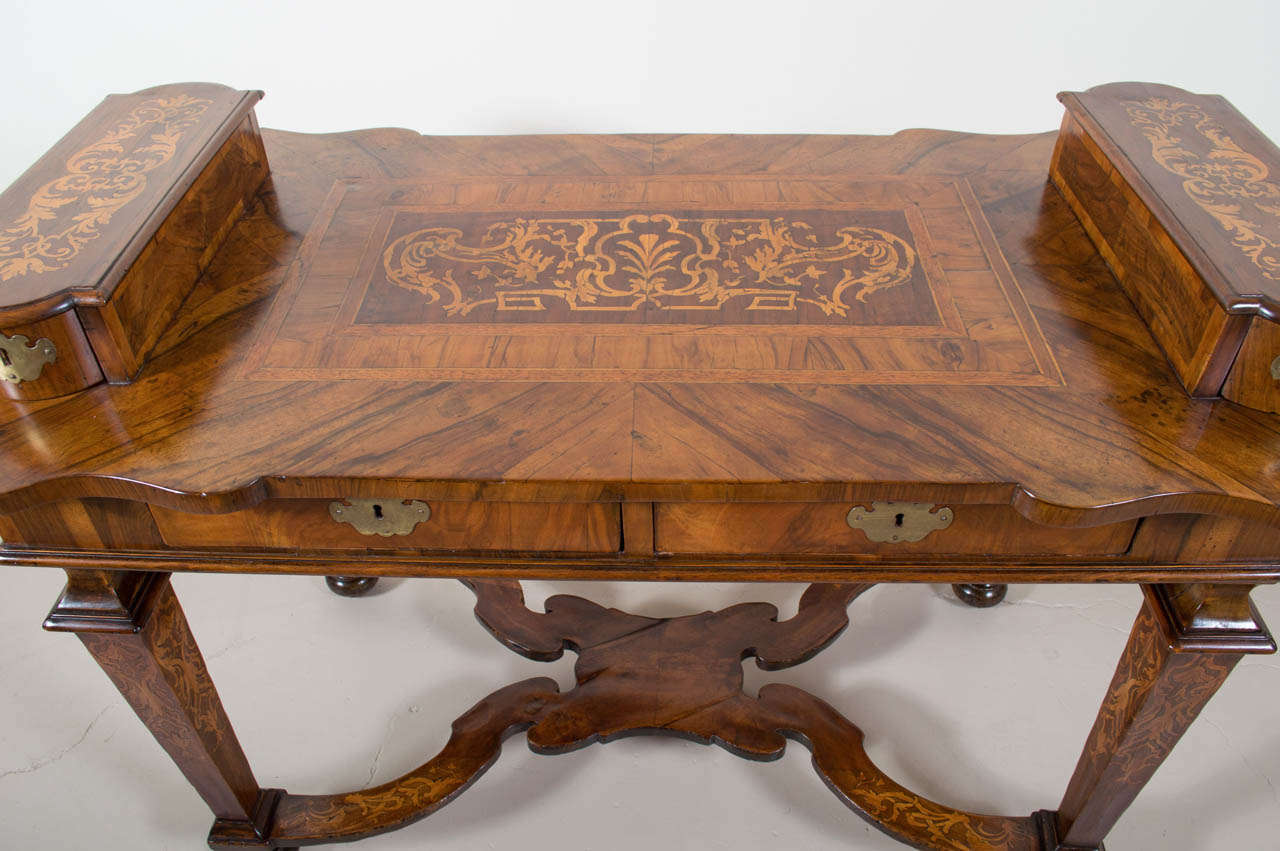 18th Century Marquetry Italian Desk - STORE CLOSING MAY 31ST In Excellent Condition For Sale In San Mateo, CA