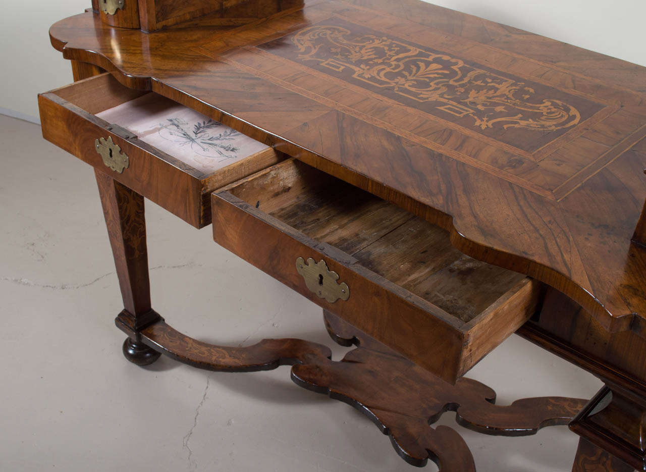 18th Century Marquetry Italian Desk - STORE CLOSING MAY 31ST For Sale 2