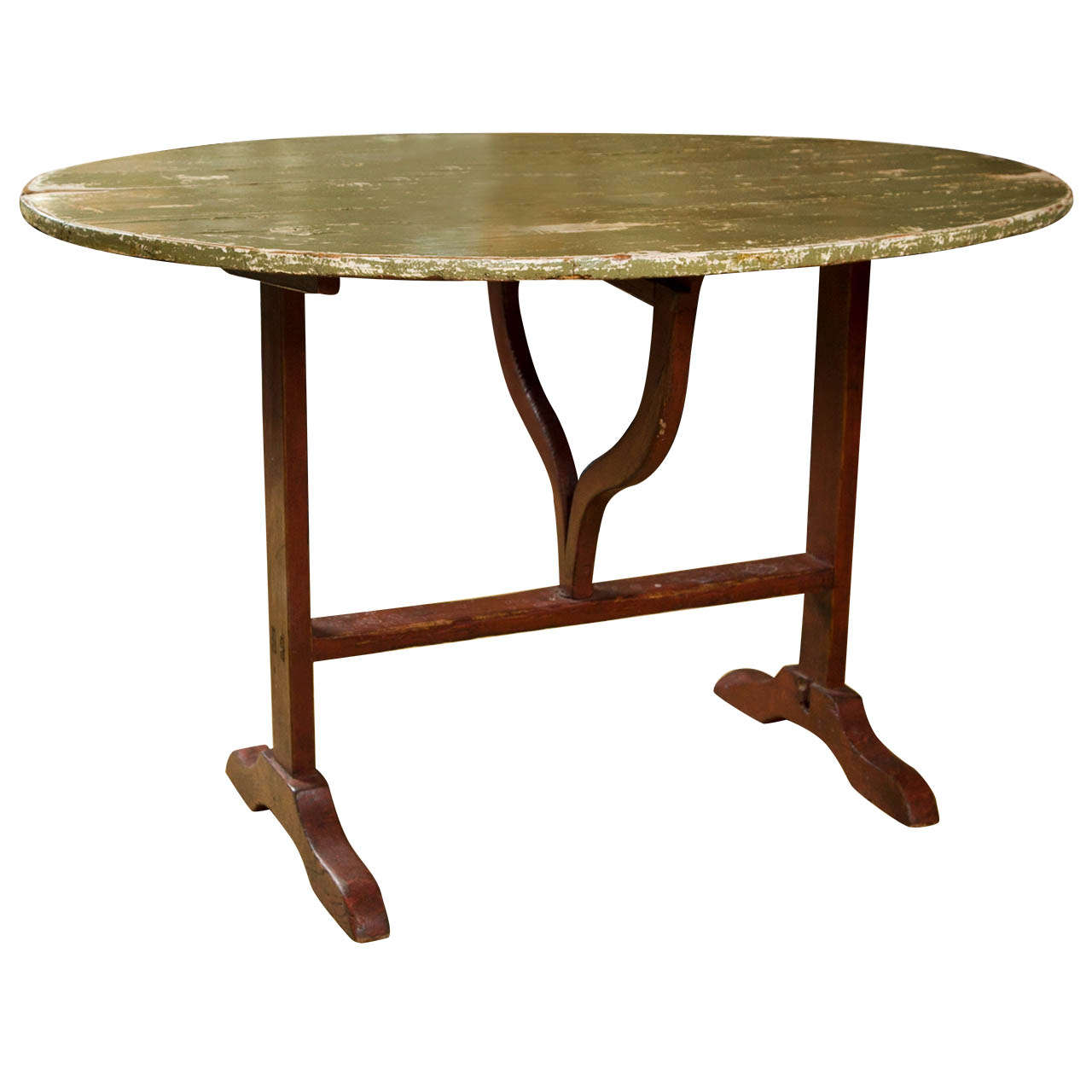 French Wine Tasting Table For Sale