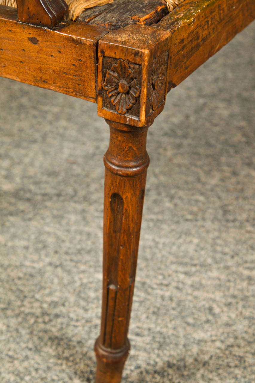 Carved Walnut Bench, Late 19th Century, Italy 3
