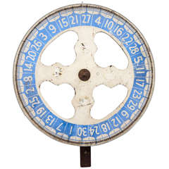 Large Retro Carnival Wheel