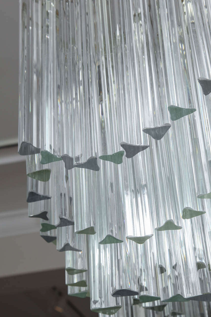 Italiano Lampadario Venini a sei piani in vendita