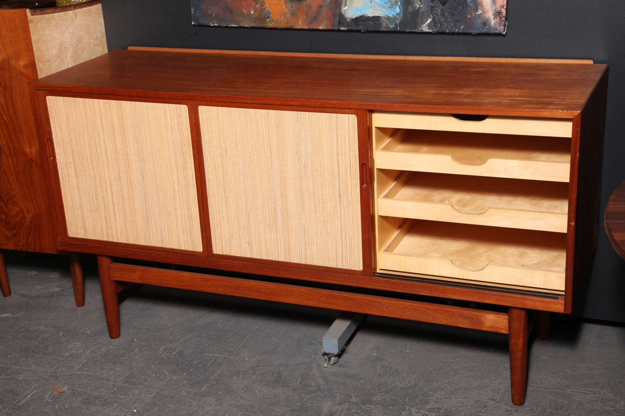 Mid Century Credenza by Henrik Wortz In Good Condition In New York, NY
