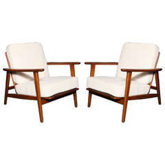 Hans Wegner Armchairs by Getama (attributed)