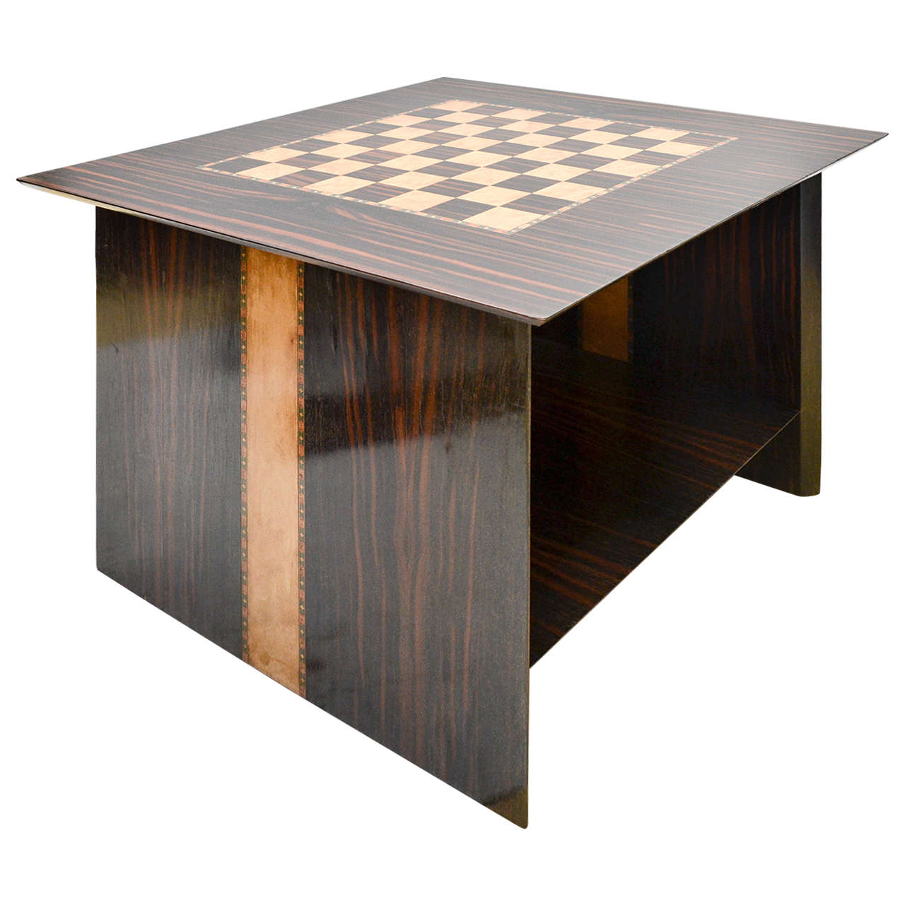 1960's Middle Eastern Checkers Games Table For Sale