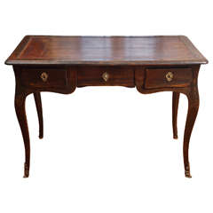 Louis XV Gilt-Metal Mounted Bureau Plat 3
