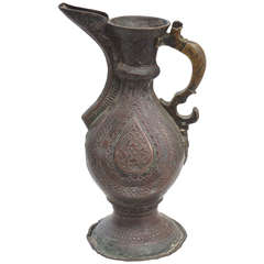 Bronze Middle Eastern Pitcher