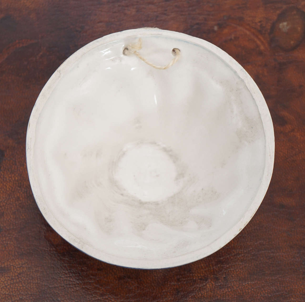 Four Blue and White Faience Cooking Molds 4