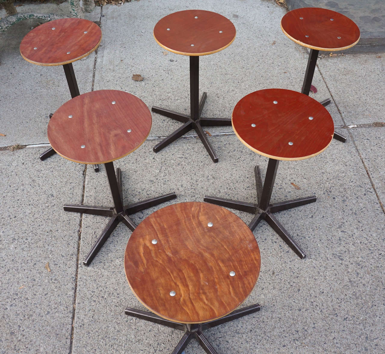 European Set of Twelve Stools, Marko, circa 1960