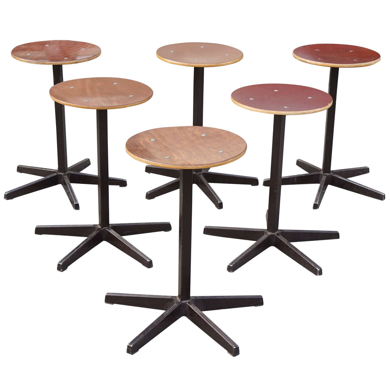 Set of Twelve Stools, Marko, circa 1960