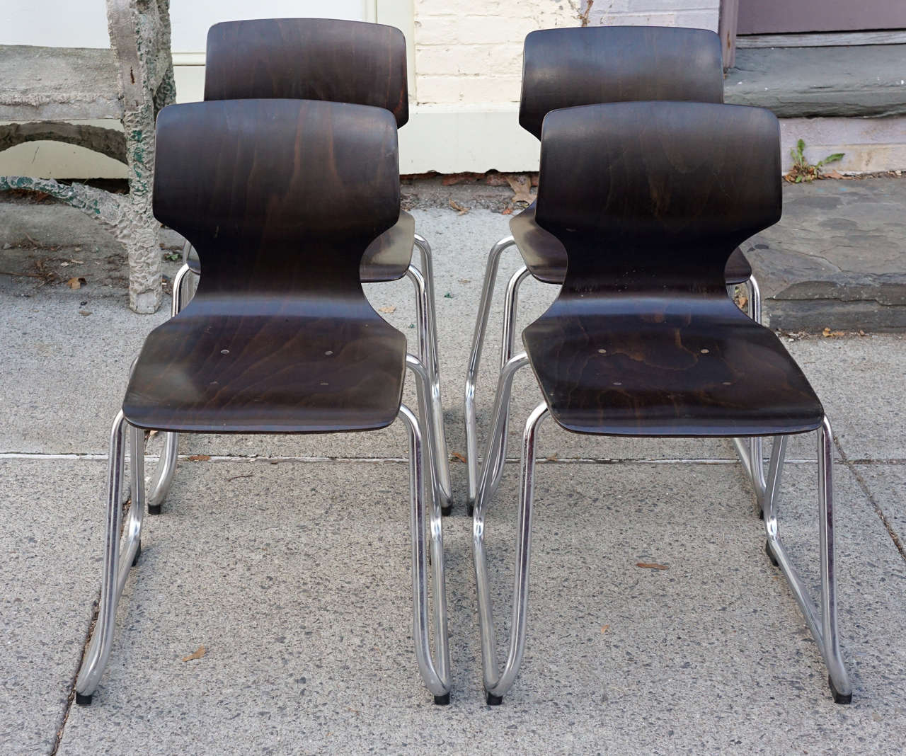 Flototto Chairs, Set of Eight