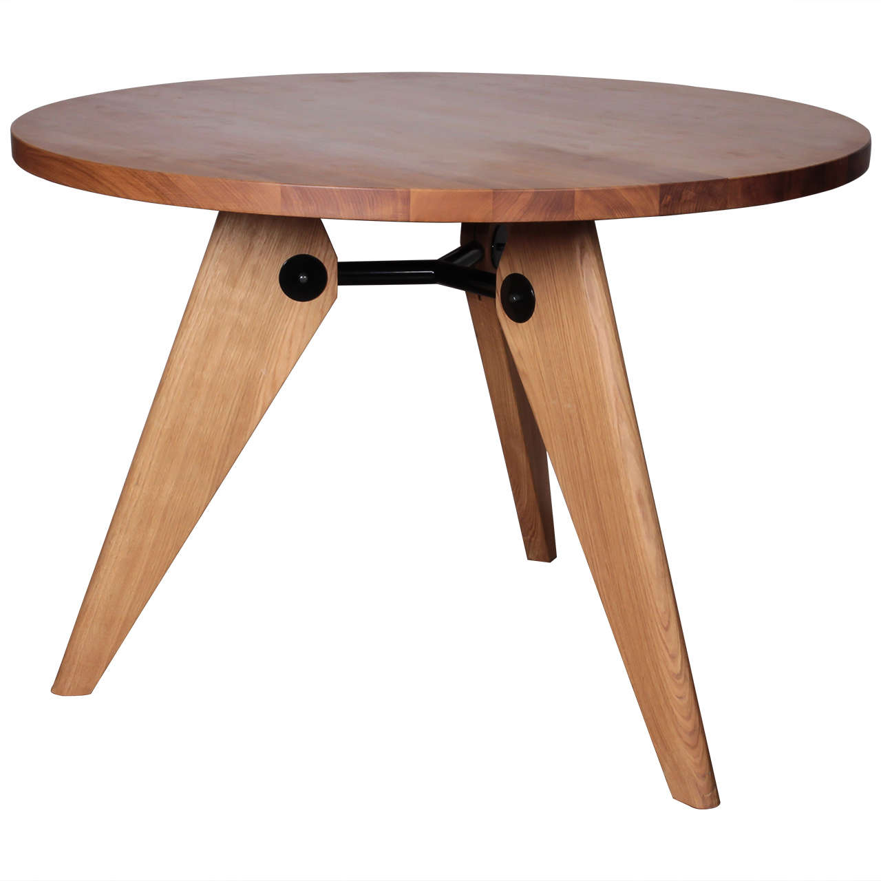 Jean Prouve Gueridon Dining Table Produced by Vitra