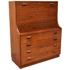 1950's Danish Palisander Secretary