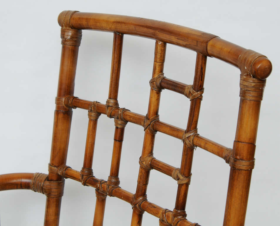 Old Baker Bamboo Chair 2