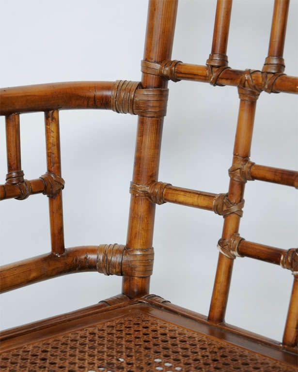 Old Baker Bamboo Chair 5