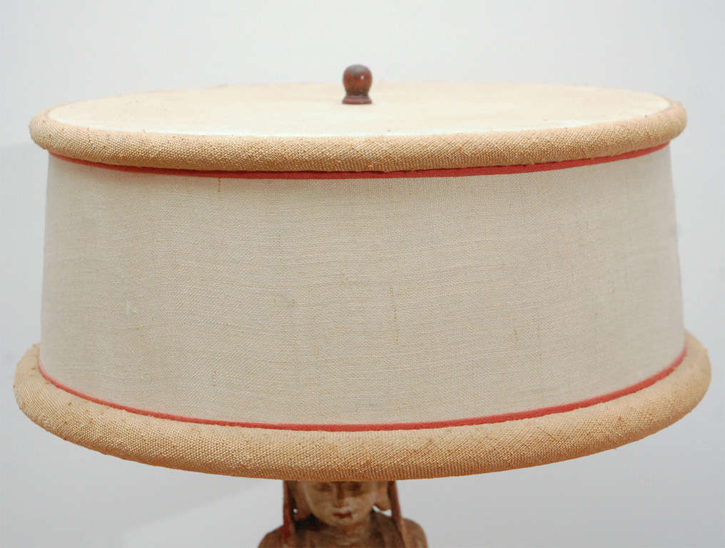 American Chinese Artifact Mounted as Lamp by William Haines 