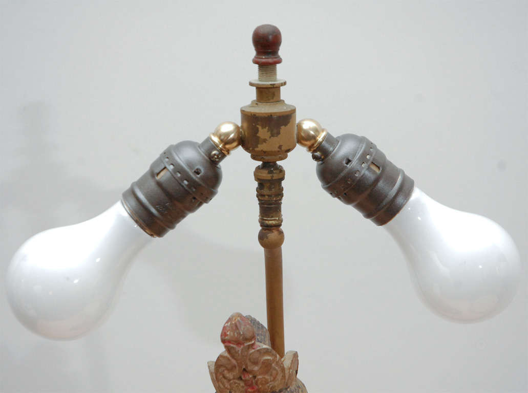 Mid-20th Century Chinese Artifact Mounted as Lamp by William Haines 