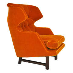Dunbar Wingback Lounge Chair - Edward Wormley