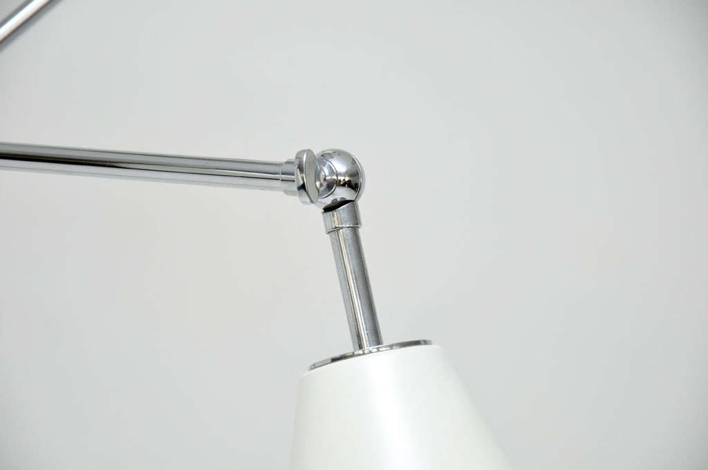 Metal Arteluce Triennale Floor Lamp - Gino Sarfatti