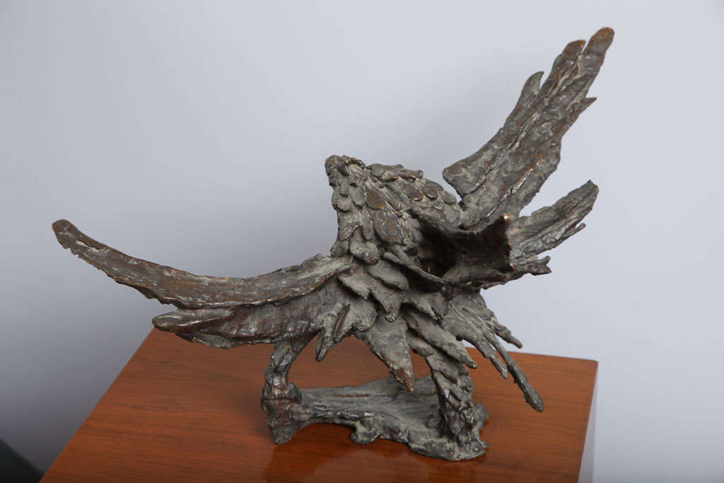 Bronze Ravens by George Koras For Sale