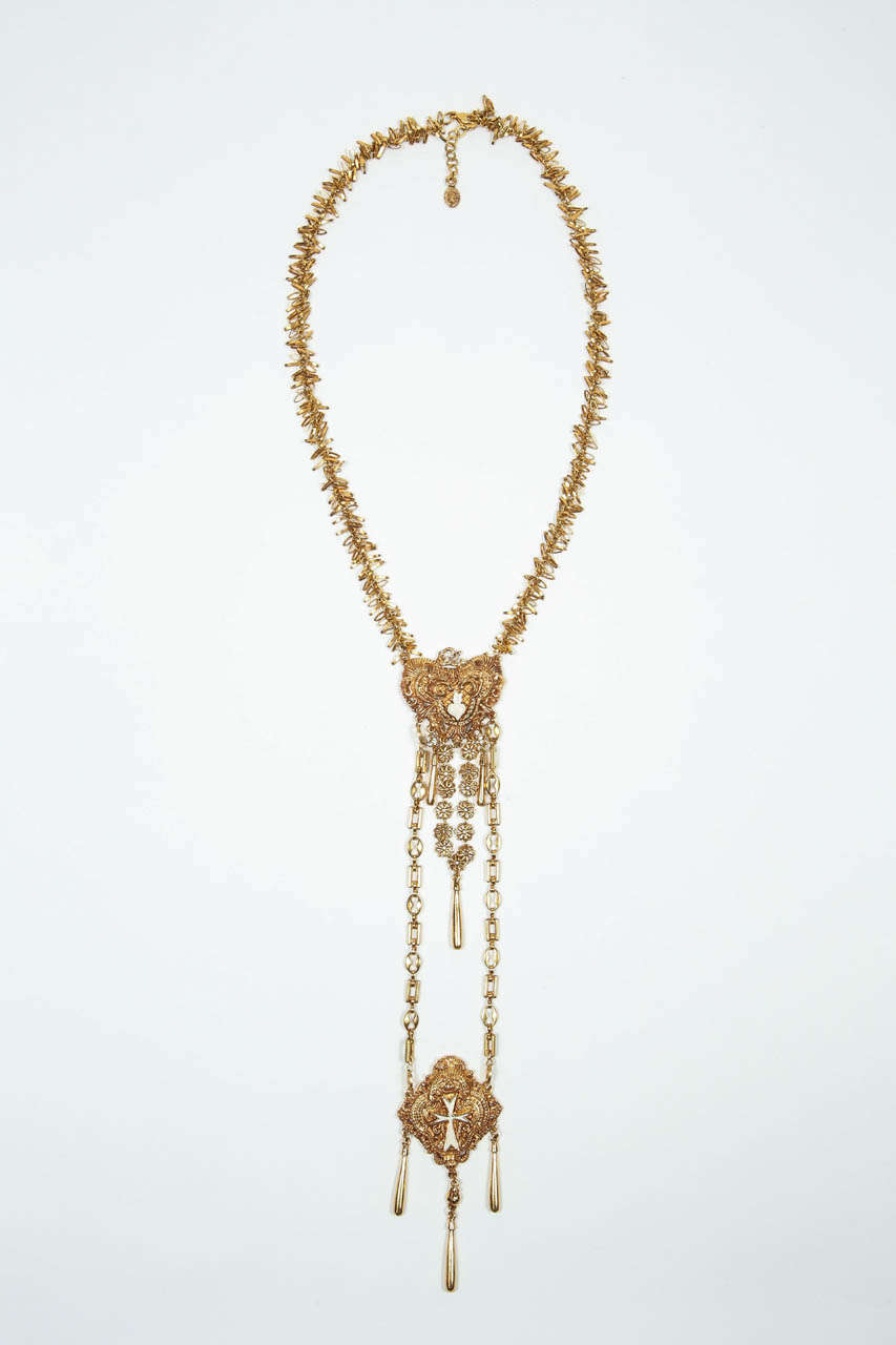 Christian Lacroix Necklace In Excellent Condition In Palm Desert, CA