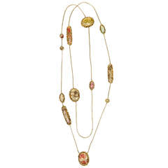 Christian Lacroix Enameled Sautoir 1