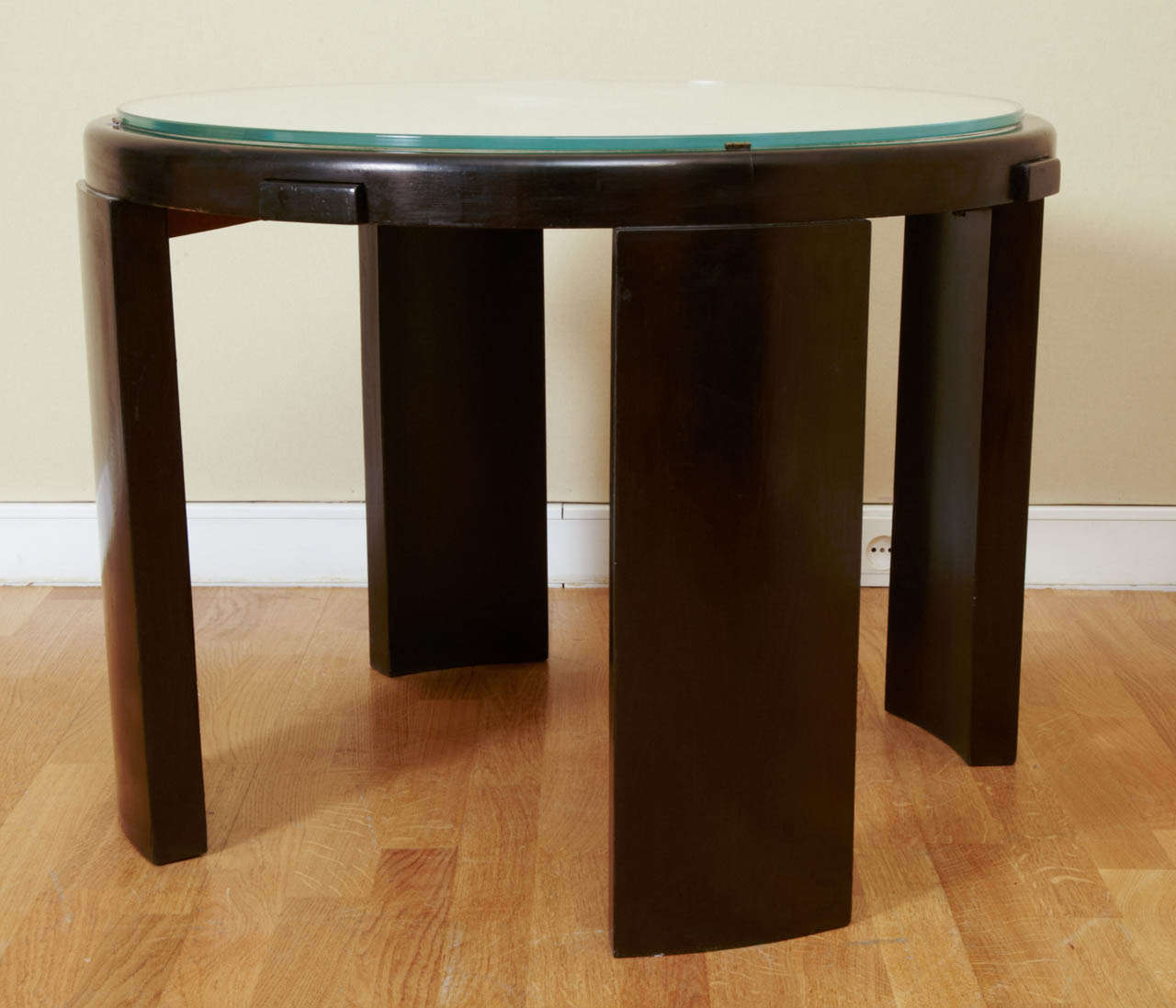 French Large Circa 1930 Art Deco Period by Jacques Adnet For Sale