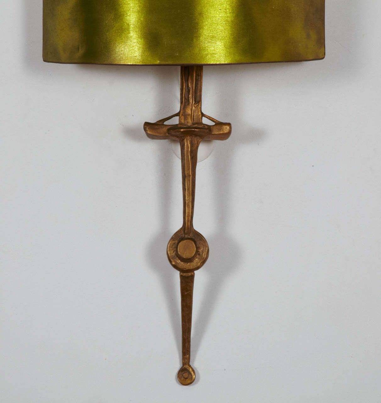 Pair of Gilt Bronze Wall Lights Called
