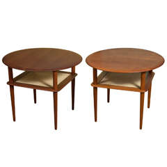 Danish Side Tables Peter Hvidt & Orla Mølgaard-Nielsen France & Daverkosen