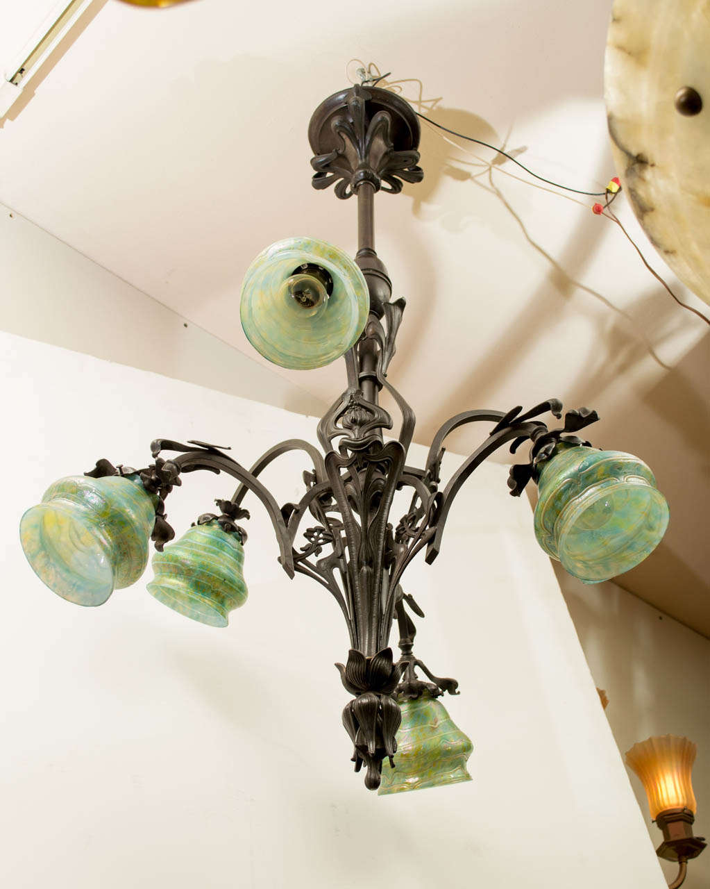 Österreichischer Jugendstil-Lüster