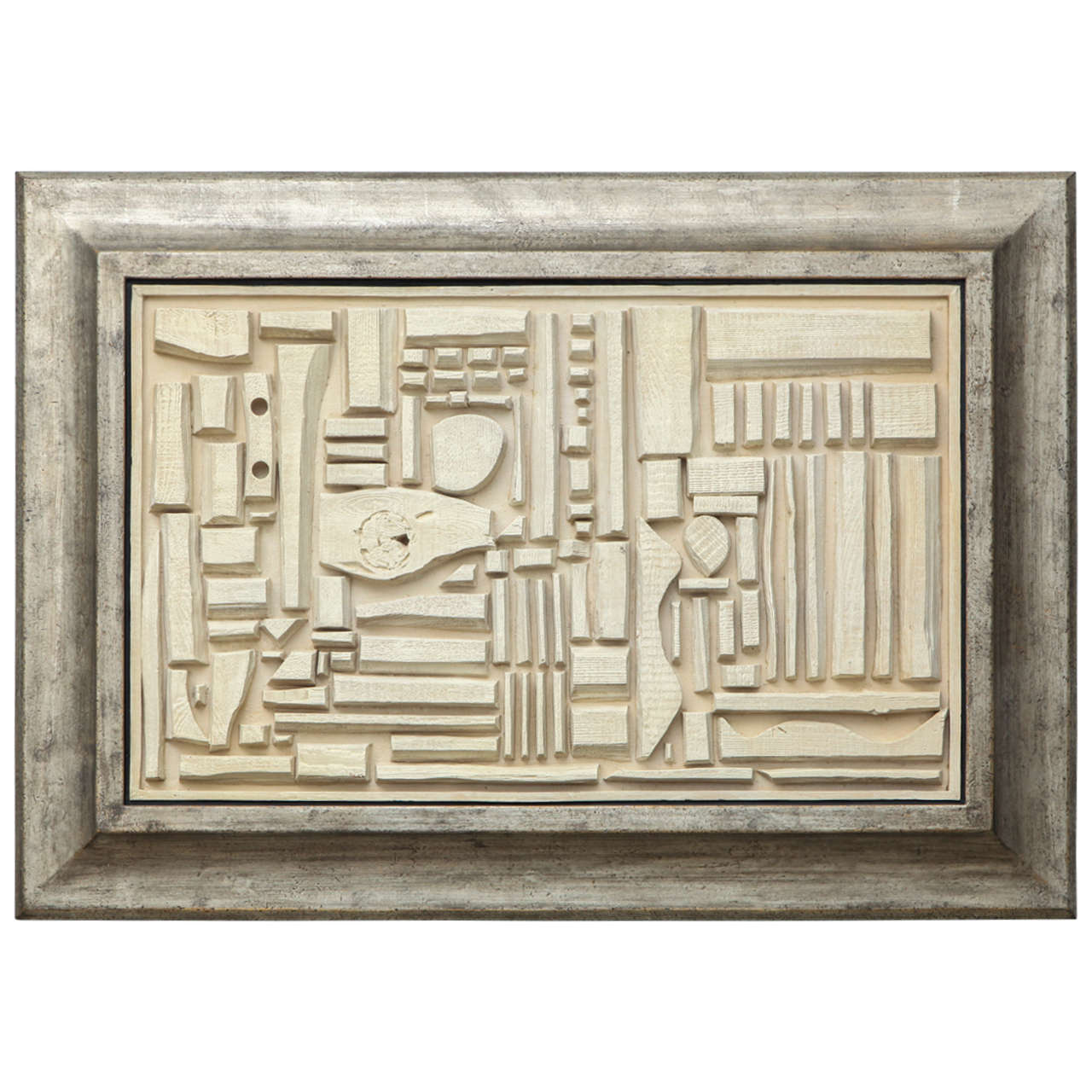 Framed Oak Relief