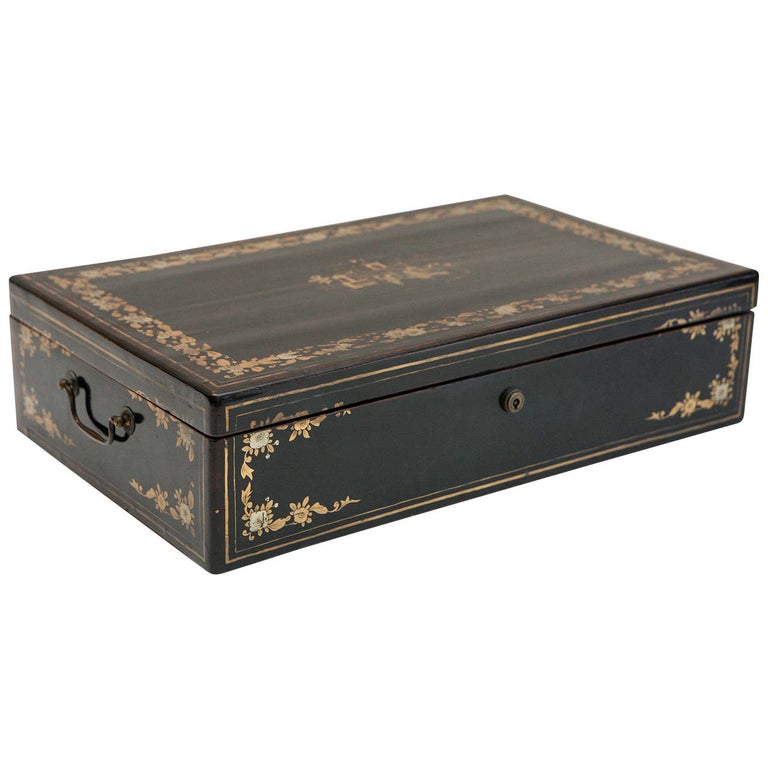 Large, 19th Century Chinoiserie Box at 1stdibs