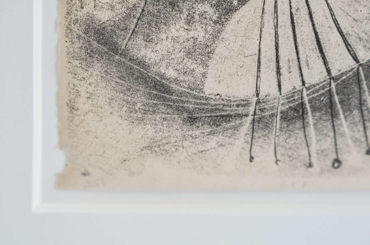 1940s Monotype by Harry Bertoia For Sale 1