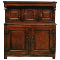 17th Century Court Cupboard in Oak 5