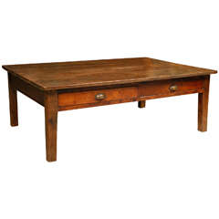 19th Century Four-Drawer Coffee Table