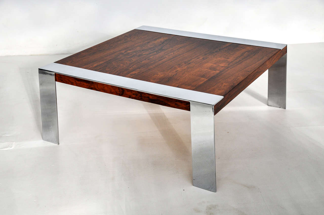 Milo Baughman Rosewood Coffee Table