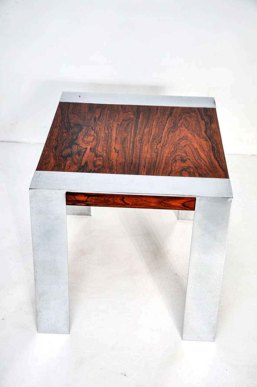 Mid-20th Century Rosewood Side Table