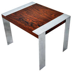 Milo Baughman Rosewood Side Table 5