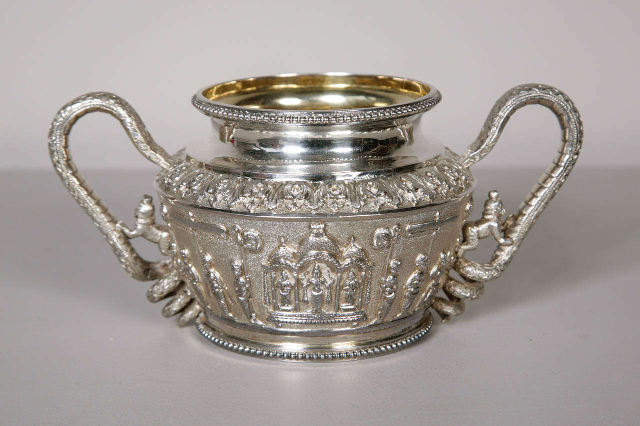 Indian teaset by P. Orr and Sons, Madras, 19th century 1