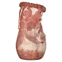 An Unusual "Surrealist" Terracotta Vase