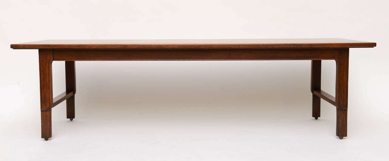 John Stuart Janus Collection Long Board Coffee Cocktail Table 1960s In Excellent Condition In Miami, FL