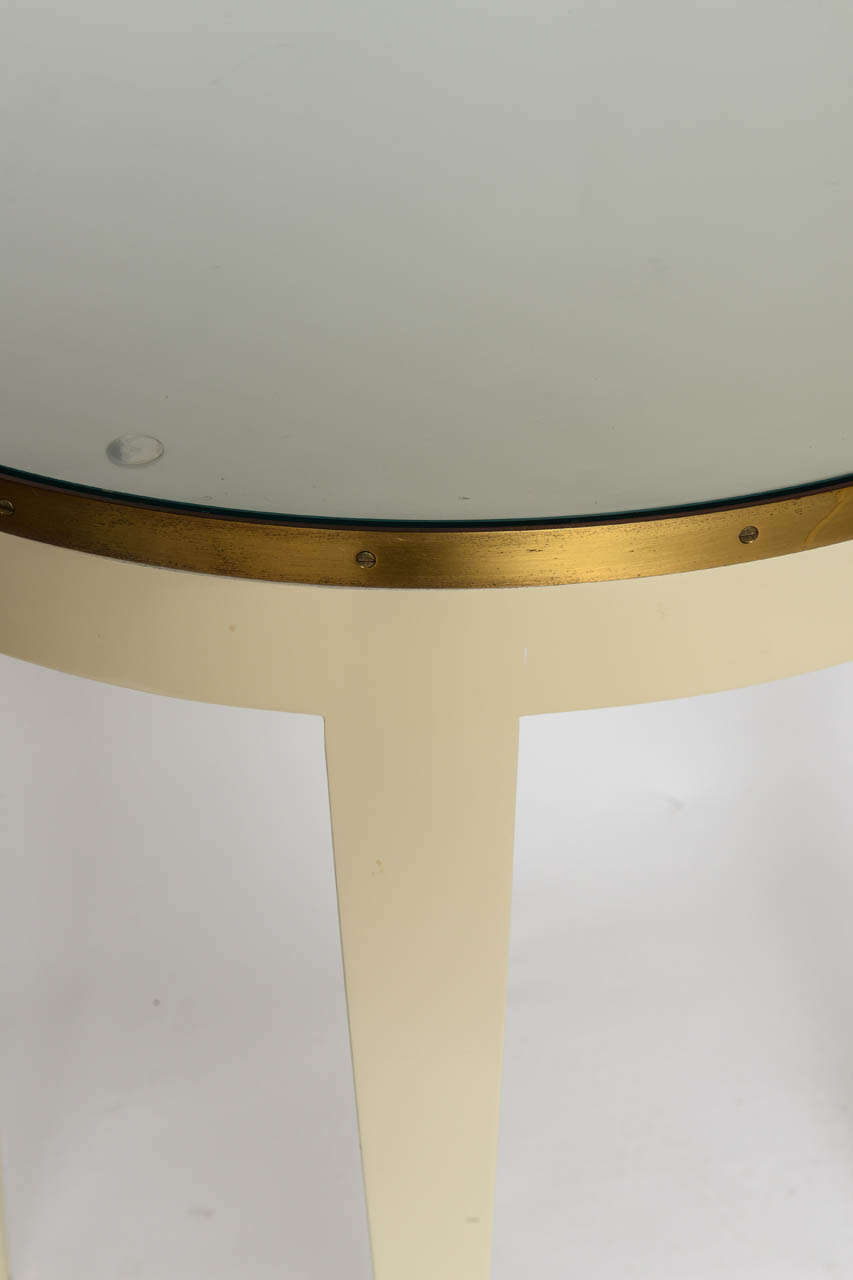 Angelo Donghia Round Side Tables/SATURDAY SALE 1